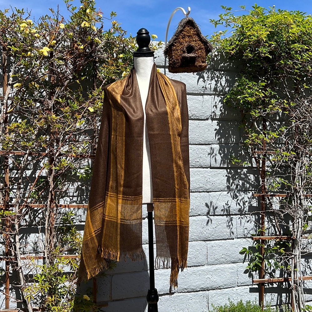 🎉Host Pick🎉Handmade alpaca scarf from Brazil